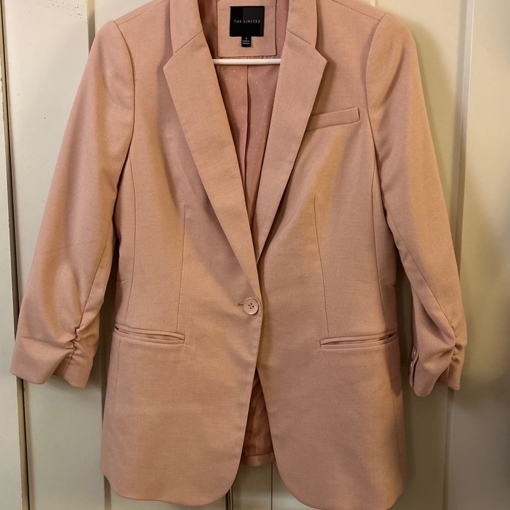 The Limited Blush Pink Blazer
